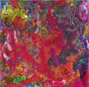 Moana 6/21, Acryl auf Aquarellpapier, 55,5 x 57 cm, 2021